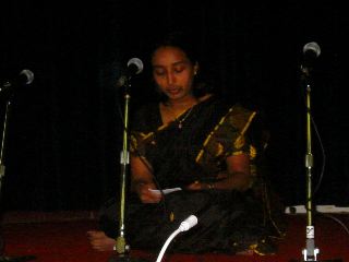 Sindhu sings a Ganesha bhajan